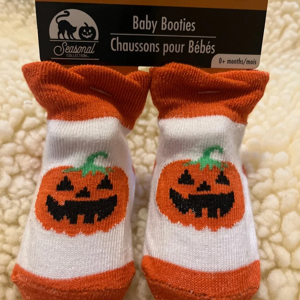 Halloween Baby Pumpkin Socks